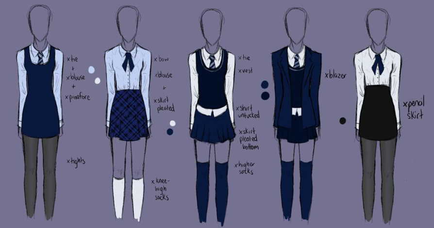 Cute uniform outfits sales